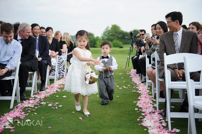 il golf course wedding picture