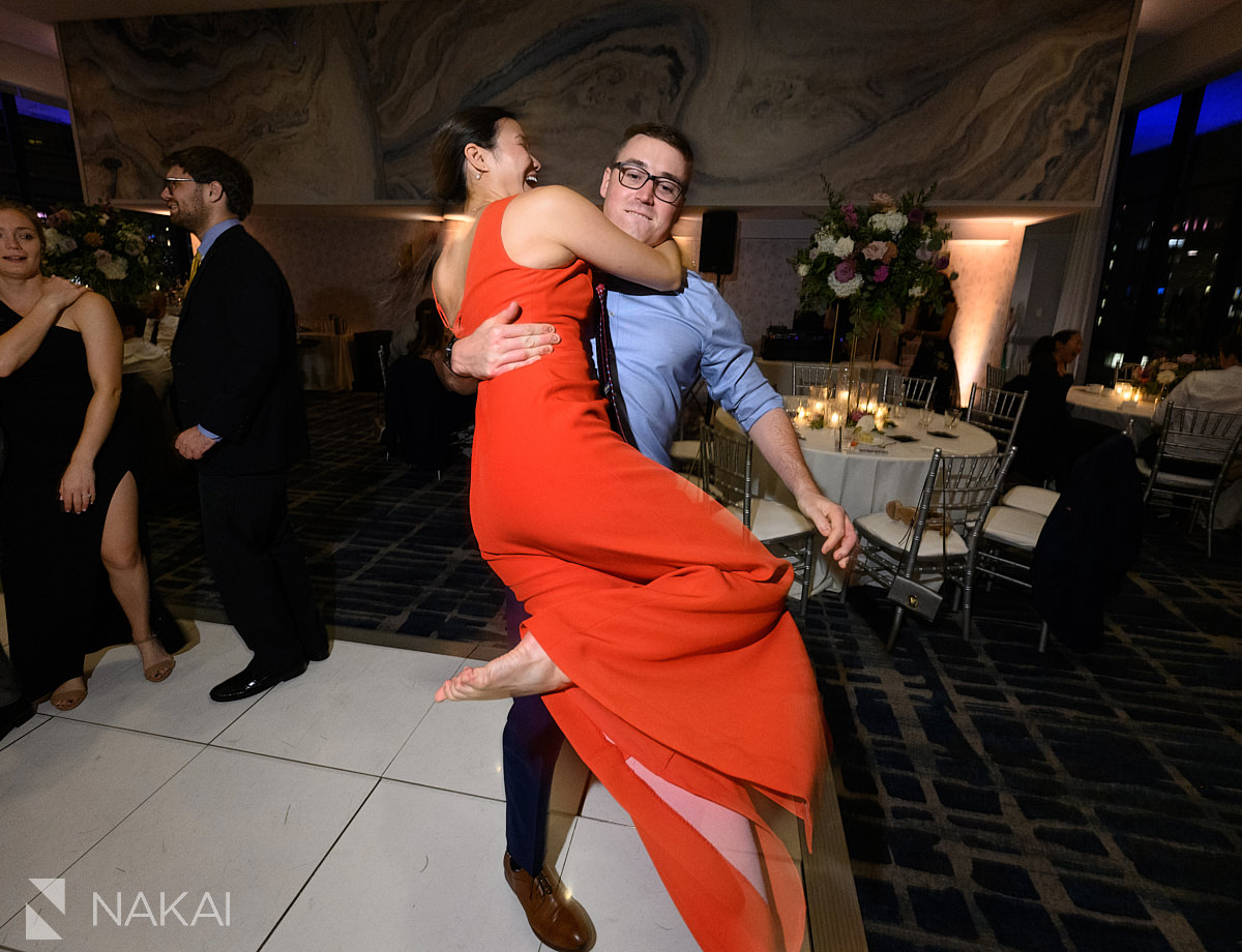 royal Sonesta chicago downtown wedding reception photos