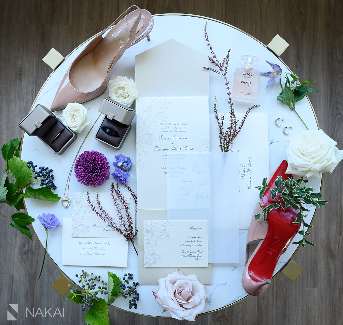 royal Sonesta chicago wedding details