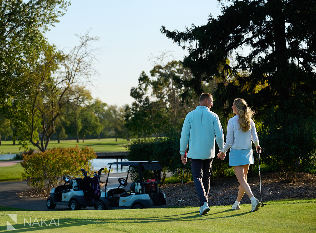 bryn Mawr country club engagement photos