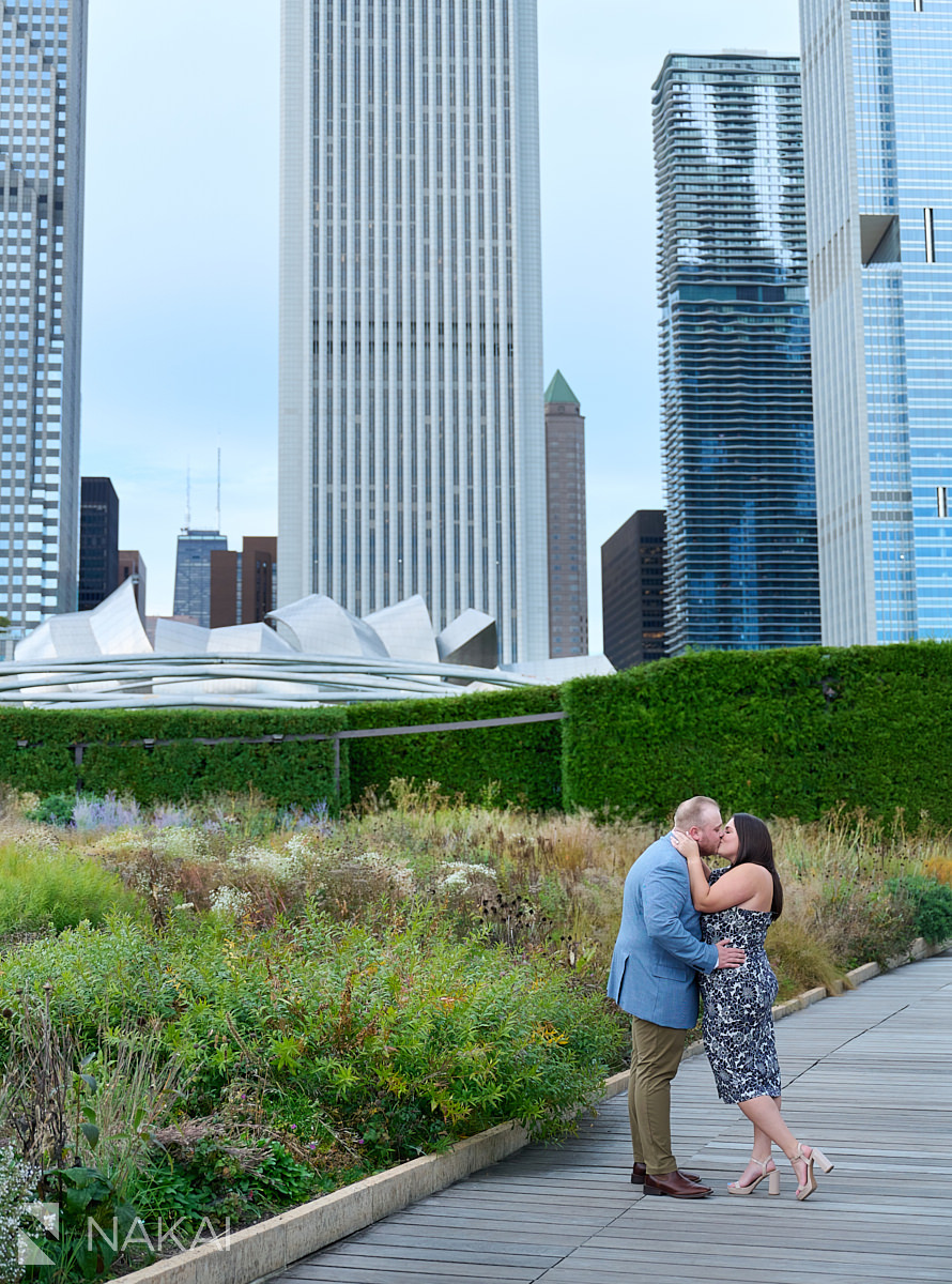 lurie garden engagement photos 