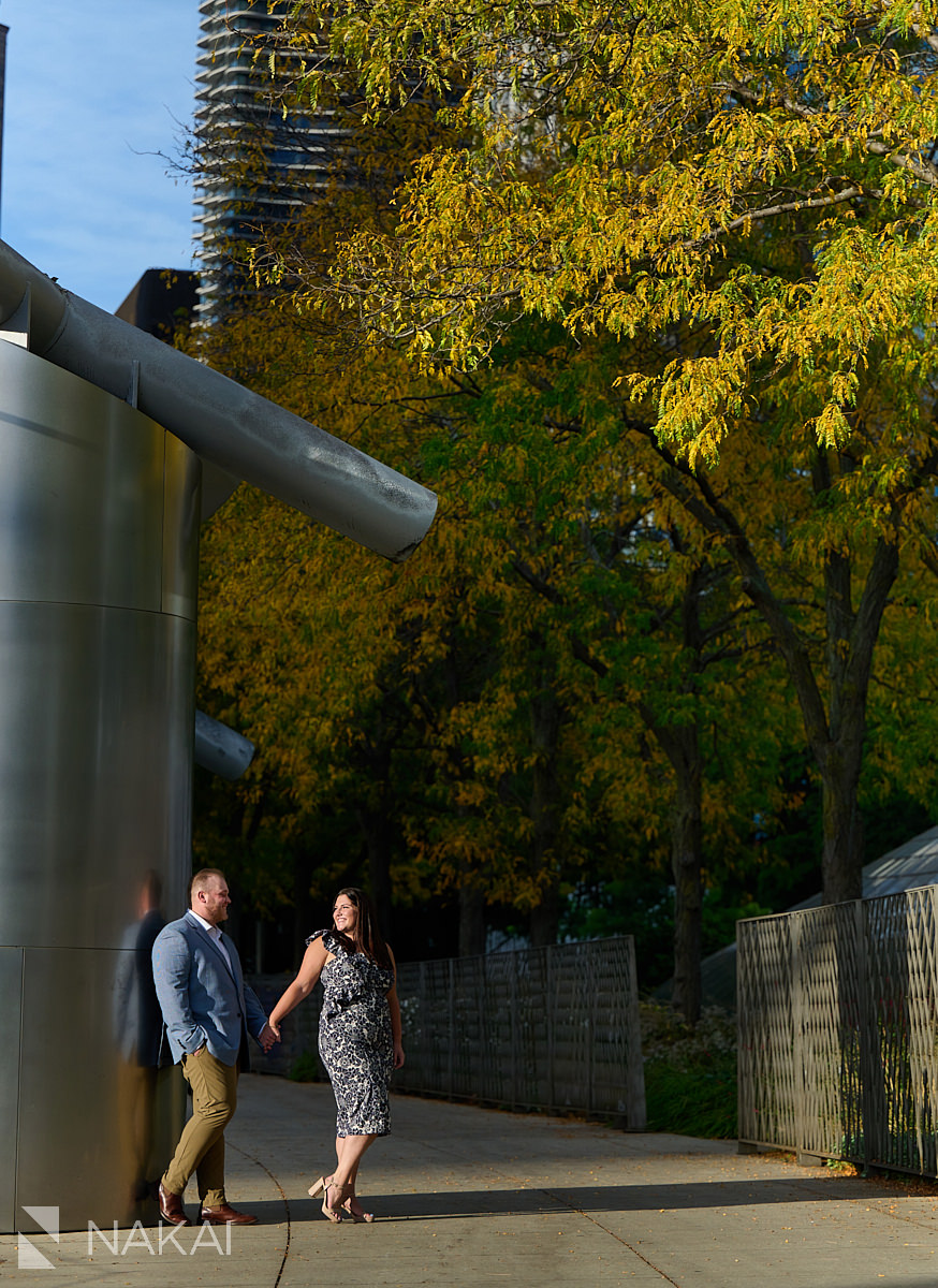 millennium park engagement photos 