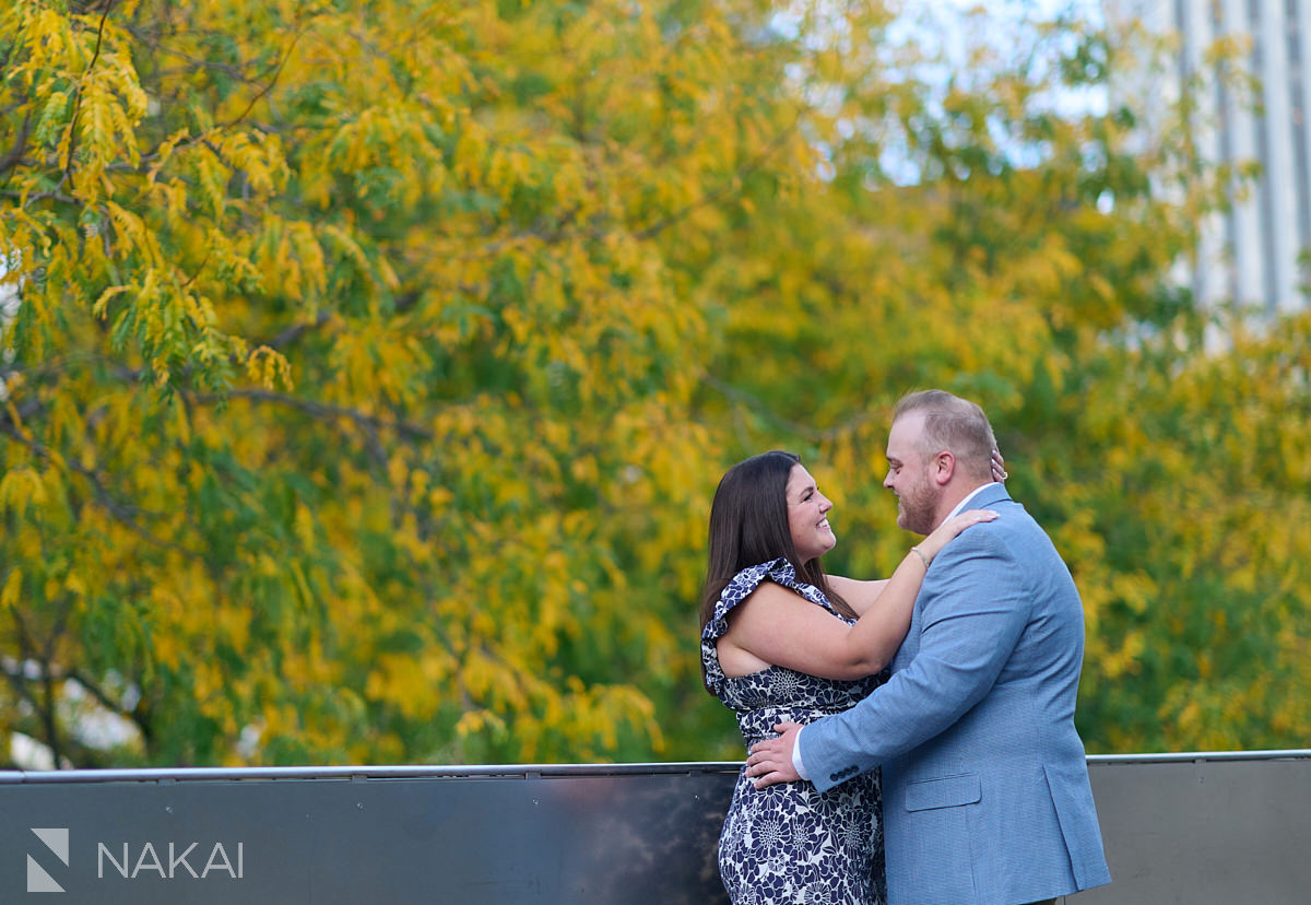 millennium park engagement photos 