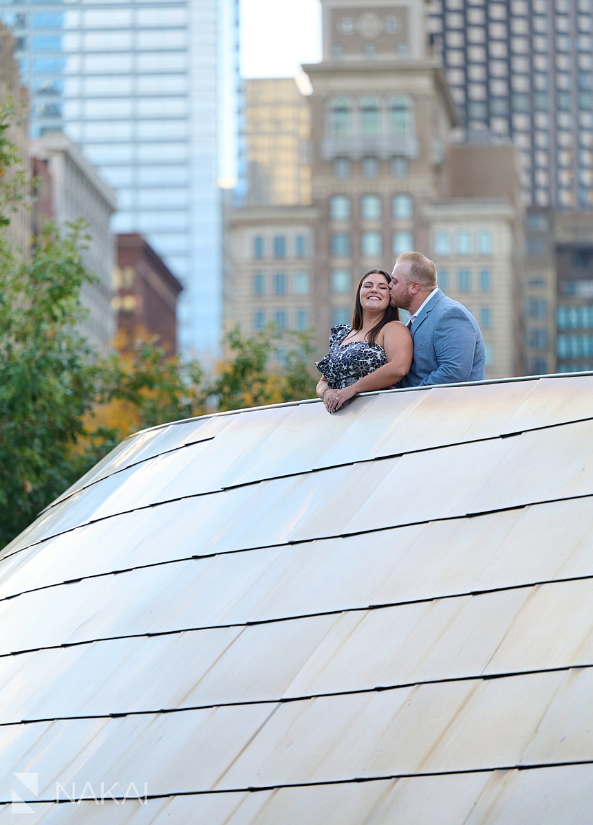 millennium park engagement pictures 