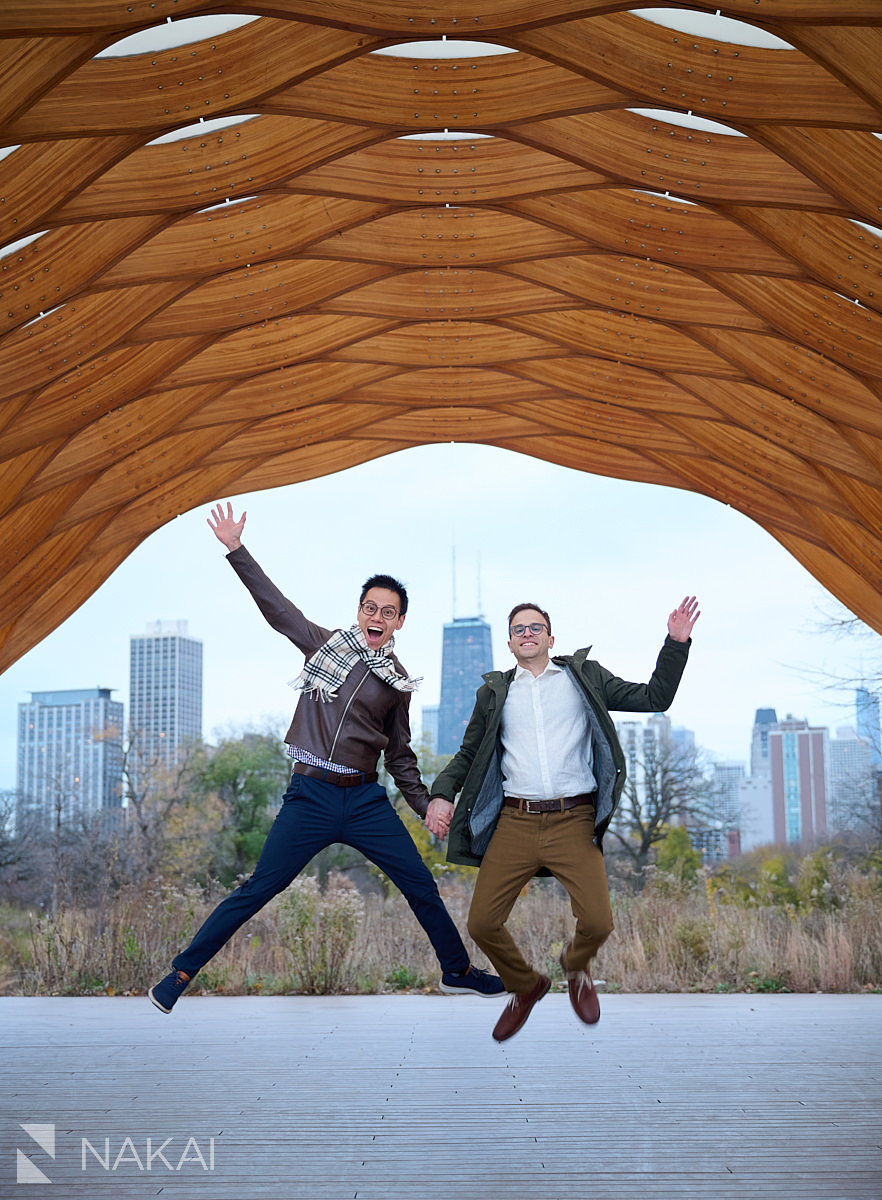 honeycomb in lincoln park engagement photographer same sex couple