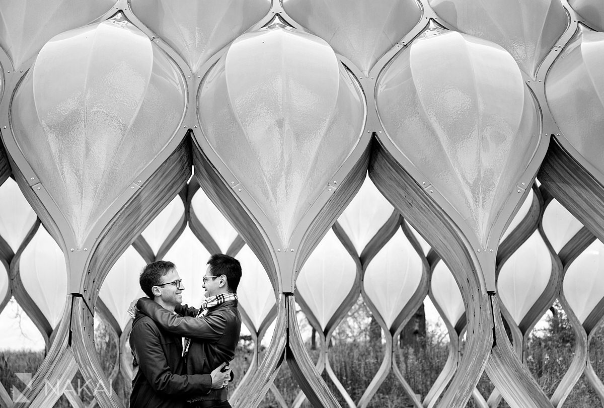 honeycomb in lincoln park engagement pictures same sex couple